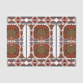 Papel De Seda Bordados estonianos de arte folclórica