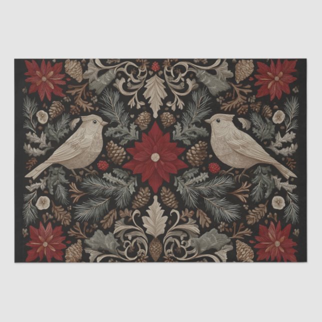 Papel De Seda Bordados Festivos (Frente )