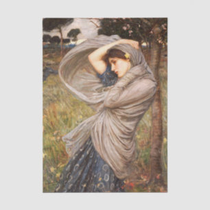 Papel De Seda Boreas por John William Waterhouse