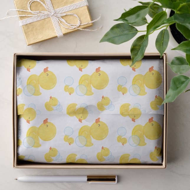 Papel De Seda Borracha de Aquarela Ducky (Presente)