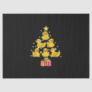 Papel De Seda Borracha Pato Árvore de Natal Pato Pato Quack Nat