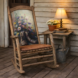 Papel De Seda Bota de Jardim Vintage e Decoupage de Flores Silve