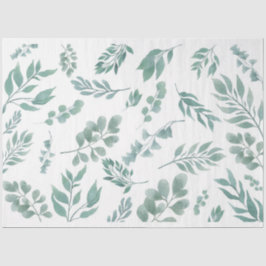 Papel De Seda Botânicos Flutuantes