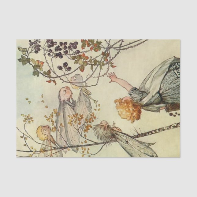 Papel De Seda "Bother the Wind" de A Carse Duncan (Frente )