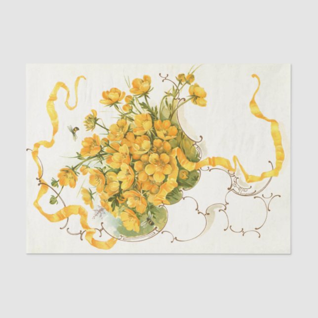 Papel De Seda Bottercups (Frente )