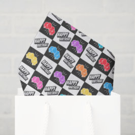 Papel De Seda Boxing Birthday Tissue Paper