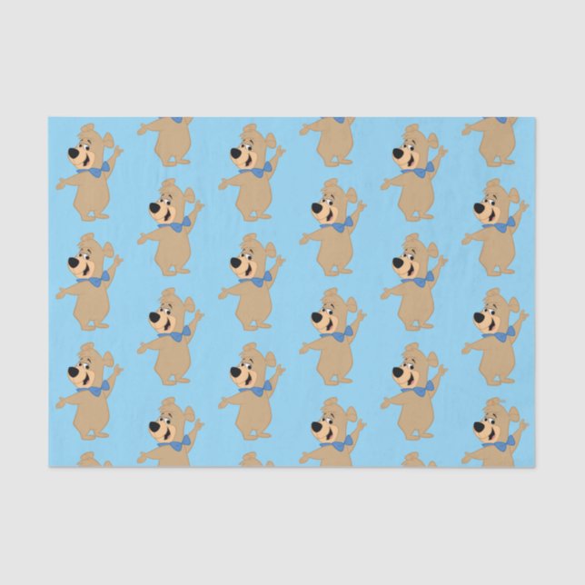 Papel De Seda Braços com Urso Boo-Boo Amplos (Frente )