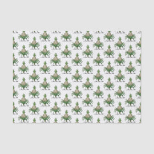 Papel De Seda Brasão de Armas Crest Pineapple Heráldico Préppy