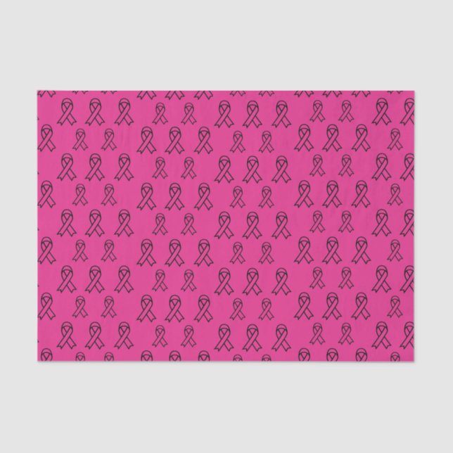 Papel De Seda Breast Cancer Awareness Tissue Paper (Frente )