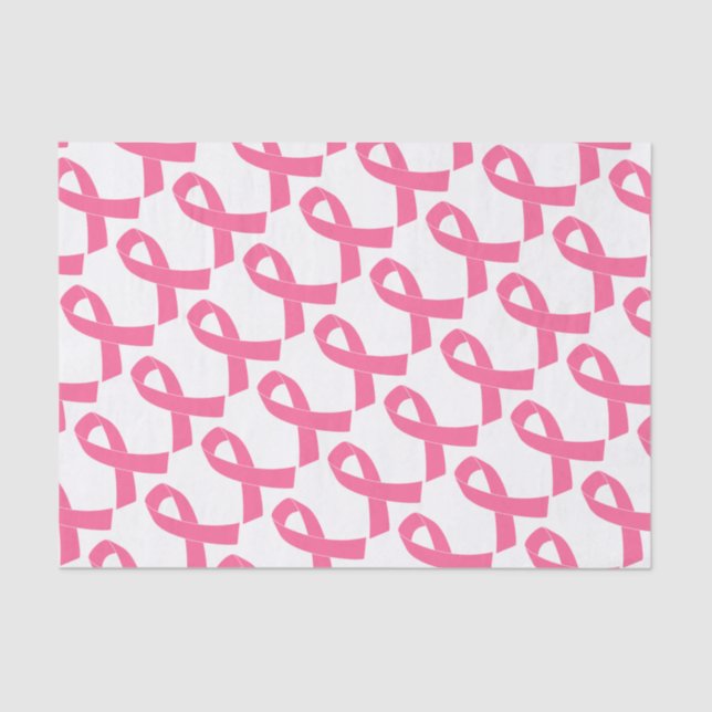 Papel De Seda breast-cancer-ribbon (Frente )