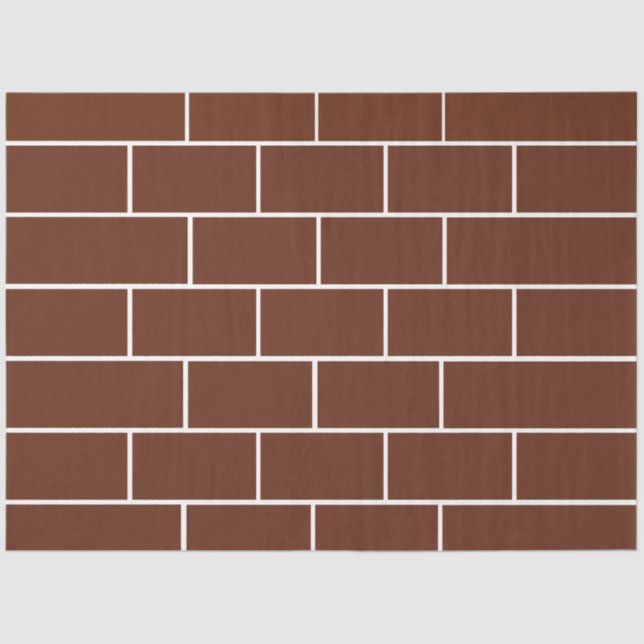 Papel De Seda Brick Wall  (Frente )