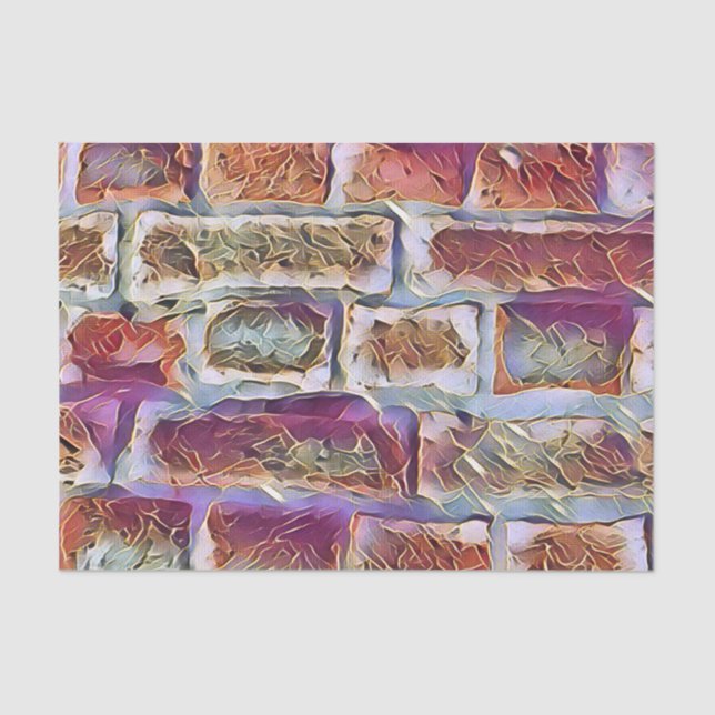 PAPEL DE SEDA BRICK WALL (Frente )