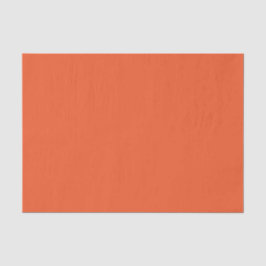 Papel De Seda Bright Orange Minimalist Solid Background