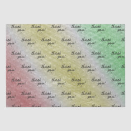 Papel De Seda Bright Parol Bubble Wrap Revendedor Obrigado