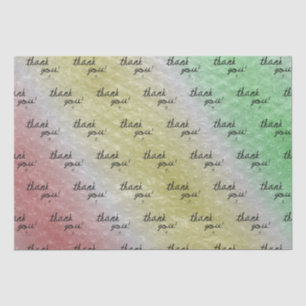 Papel De Seda Bright Parol Bubble Wrap Revendedor Obrigado