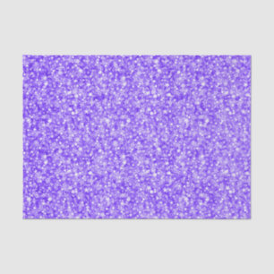Papel De Seda Brilhante E Faíscas De Falso Roxo