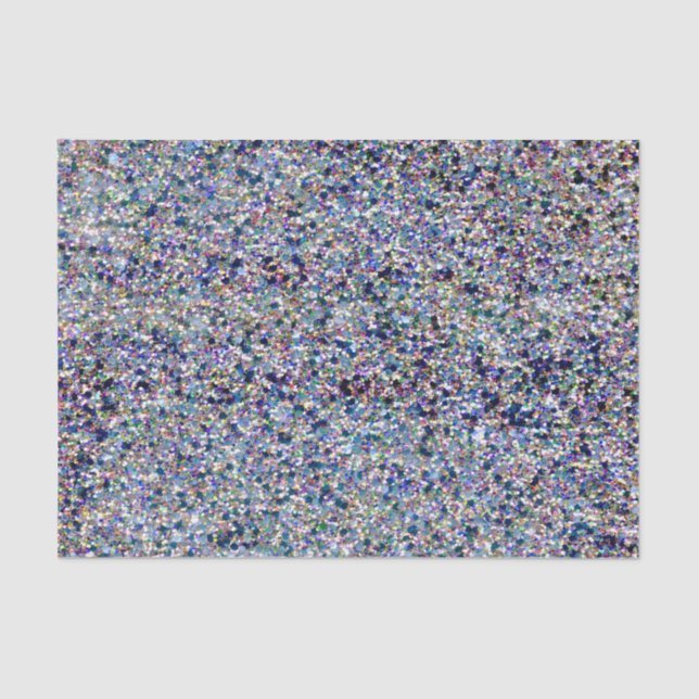 Papel De Seda Brilho brilhante do Shimmer da faísca do brilho (Frente )