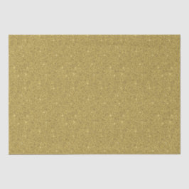 Papel De Seda Brilho Dourado