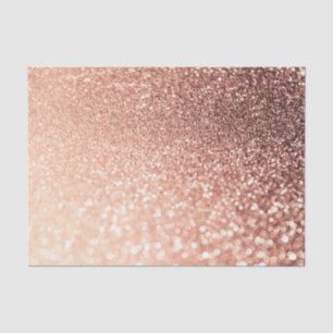 Papel De Seda Brilho Dourado cor-de-rosa sonhador - pêssego