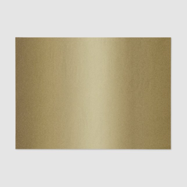 Papel De Seda Brilho Dourado elegante (Frente )