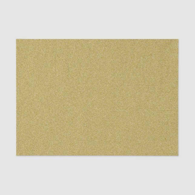 Papel De Seda Brilho Dourado elegante (Frente )