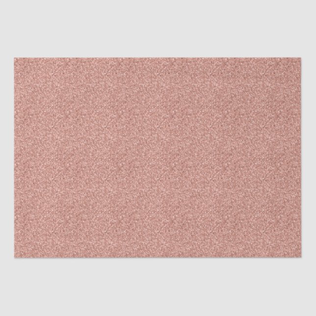 Papel De Seda Brilho Dourado Rosa (Frente )