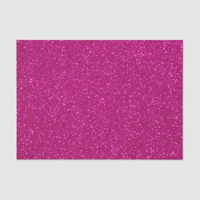 Papel De Seda Brilho Rosa (Frente )