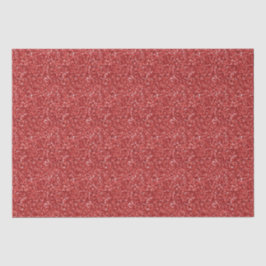 Papel De Seda Brilho Vermelho