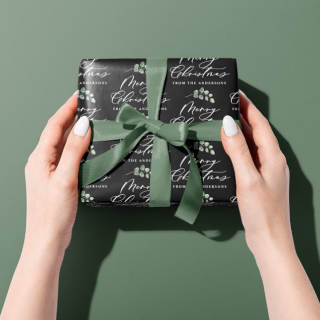 Papel De Seda Brincadeira de presente da família moderna botânic (Criador carregado)