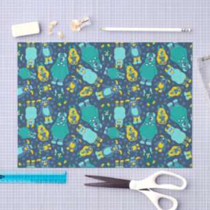 Papel De Seda Brincadeira, Monstros de Cartoon Boys Aniversário