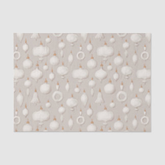 Papel De Seda Brinquedos de vidro de árvores de natais vintages
