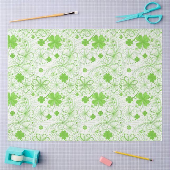 Papel De Seda Brisa Esmeralda (Arte )
