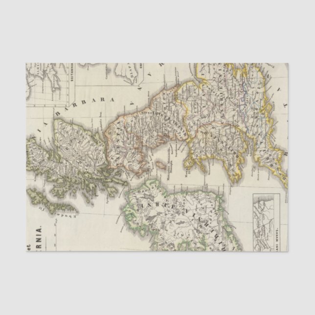 Papel De Seda Britannia e Hibernia (Frente )