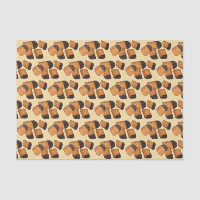 Papel De Seda British Honeycomb Sponge Cinder Toffee Candy Sweet (Frente )