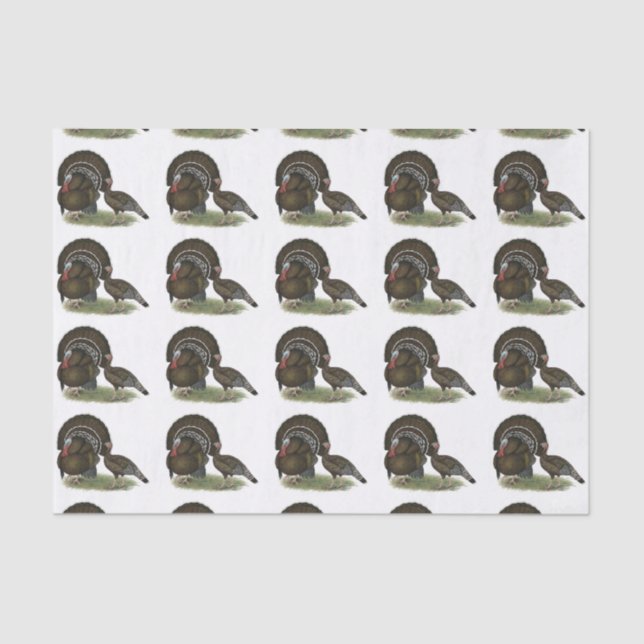 Papel De Seda Bronze do padrão de Turquia (Frente )