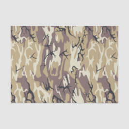 Papel De Seda Brown Camo