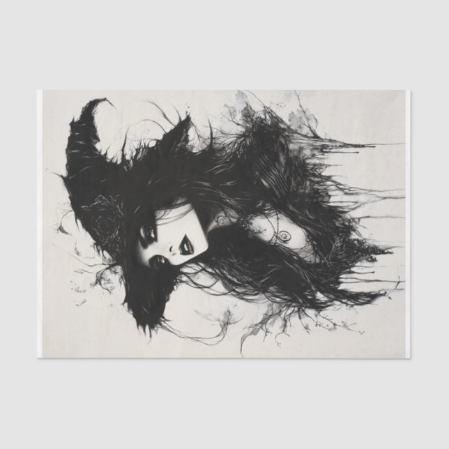 Papel De Seda Bruxa (Frente )