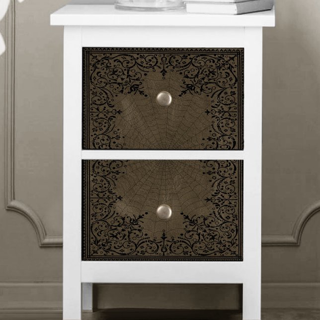 Papel De Seda Bruxa-Aranha | Suede Fantasy Spiderweb Floured (Criador carregado)