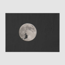 Papel De Seda Bruxa Cheia de Lua