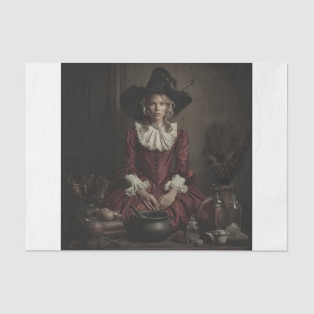 Papel De Seda Bruxa Colonial (Frente )