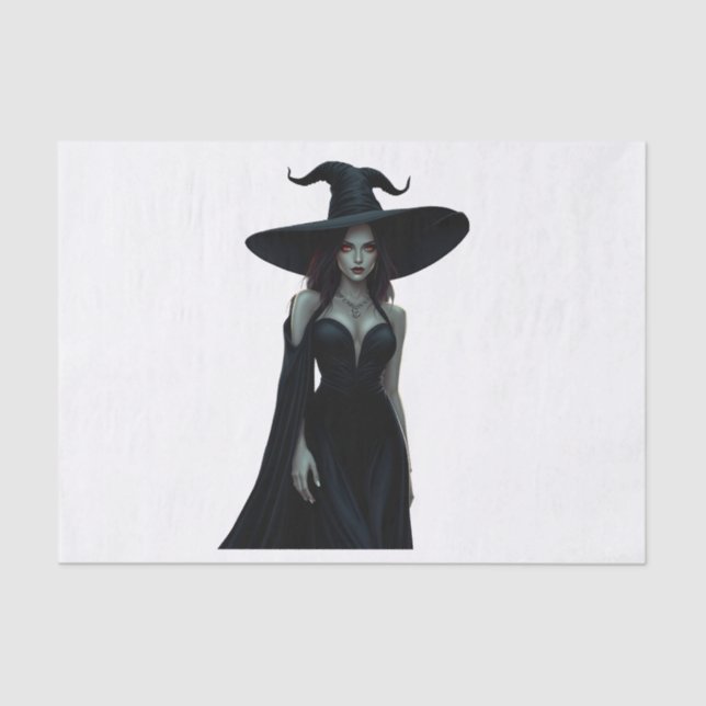 Papel De Seda Bruxa da Noite (Frente )