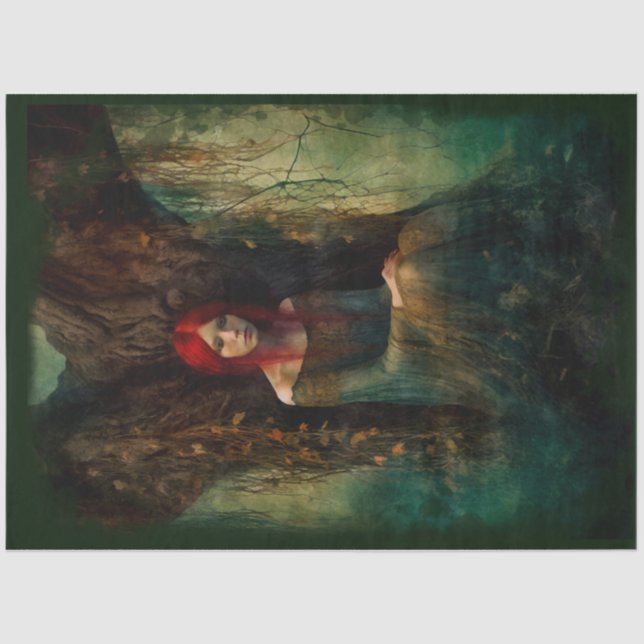 Papel De Seda Bruxa do pântano (Frente )