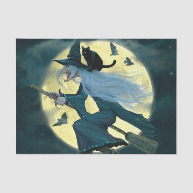 Papel De Seda bruxa do quarto (Frente )