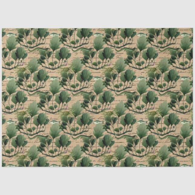 Papel De Seda Bruxa do Sal Série Grimore Design 11 (Frente )