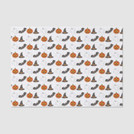 Papel De Seda Bruxa-Fantasma de Bat-Pumpkin do Halloween