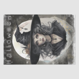 Papel De Seda Bruxa Mística