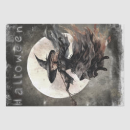 Papel De Seda Bruxa Mística