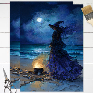 Papel De Seda Bruxa pela Decoupage do Mar ao Luar
