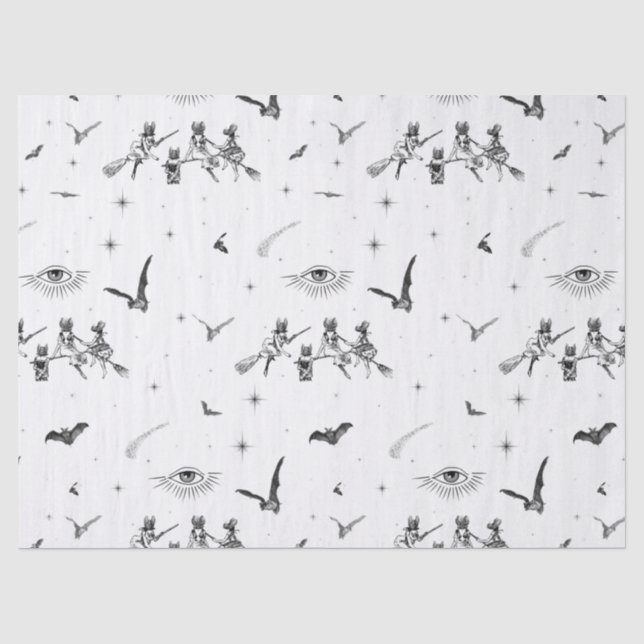 Papel De Seda Bruxas Bat (Frente )