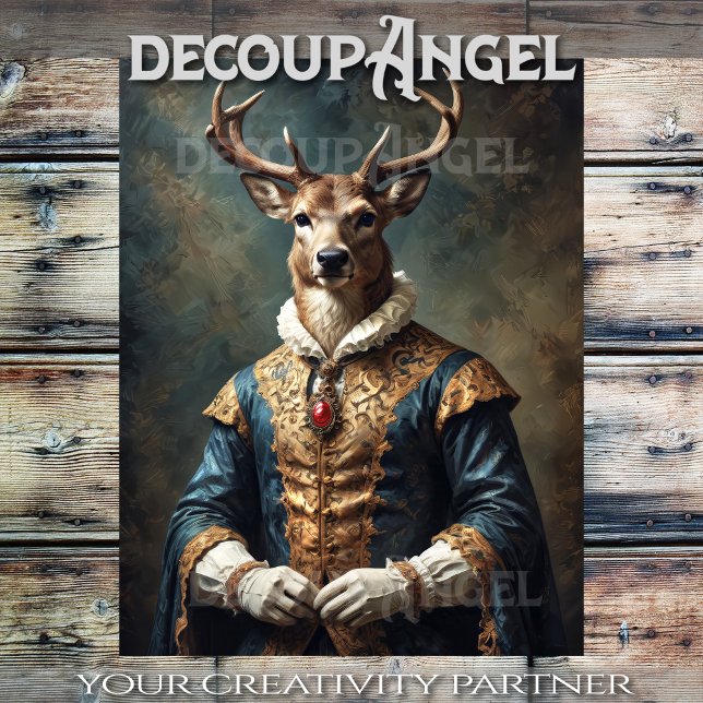 Papel De Seda Buck Aristocrático - Decoupage- (Criador carregado)